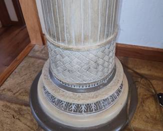Art Deco Elephant Column Floor Lamp