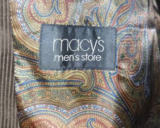 Macy's Men's Store Corduroy Blazer