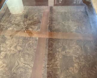 Vintage Italian Renaissance Style Carved Walnut Dining or Library Table