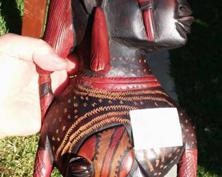 1950s? African art (part of 5 item collection) bought by godfather's sister who was Pre C.I.A.  (OSS) during deployments