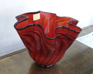 Signed art glass