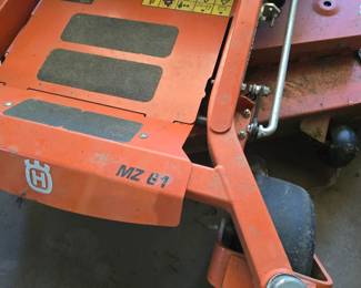 HUSQVARNA MZ61 zero turn mower with 61 inch deck