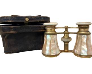 Antique Victorian opera glasses