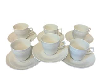"Vecchio Ginori" Bianco Porcelain Expresso Cups
