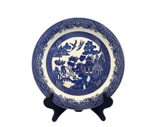  13" Blue Willow Churchill Platter