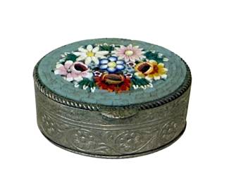Micro Mosaic pill box