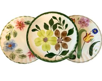 Collection Vintage Hand-Painted Pottery