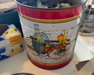 Vintage coffee can