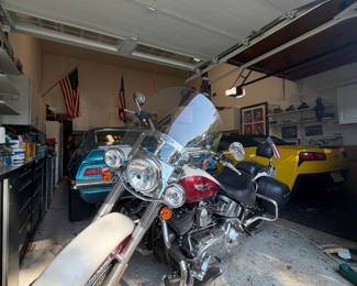 2013 Harley Davidson Soft Tail Deluxe Miles 1670