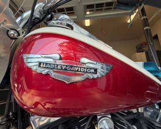 2013 Harley Davidson Soft Tail Deluxe Miles 1670