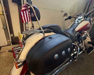 2013 Harley Davidson Soft Tail Deluxe Miles 1670