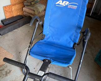 AB LOUNGE SPORT ABDOMINAL WORKOUT CHAIR