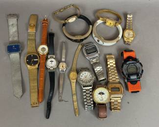 VINTAGE WRIST WATCHES TIME PIECES TIMEX SEIKO & MORE
