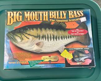 BIG MOUTH BILLY BASS SINGING SENSATION WITH BOX