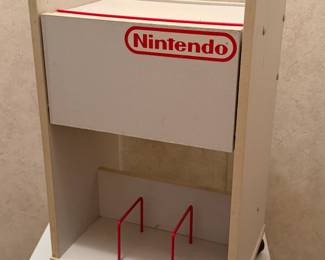 VINTAGE 1989 NINTENDO NES VIDEO GAME CABINET