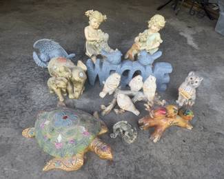 HOME & GARDEN DECOR FIGURINES