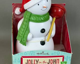 HALLMARK JOLLY IN THE JOHN SINGING SNOWMAN