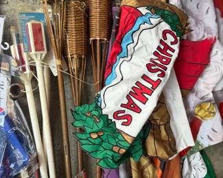 OUTDOOR DECOR FLAGS INFLATABLE UNCLE SAM WIND SOCKS & MORE