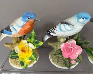 CERAMIC & PORCELAIN BIRD FIGURINES - MANY LOTS OF THESE! 