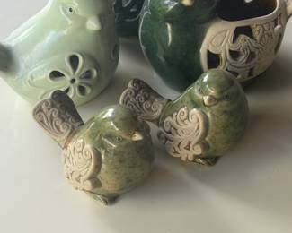 CERAMIC BIRDS HOME DECOR