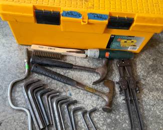 HAND TOOLS W CONTICO TOOL BOX