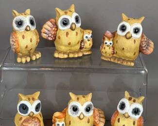 OWL COLLECTIBLE FIGURINES DDW DISTRIBUTION CO
