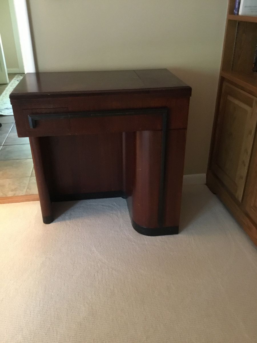 Antique sewing table