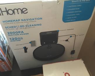 Robotic vacuum programmable 