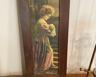vintage picture, The Young Mother