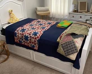 brand new twin bed with underneath drawers