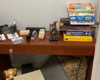 games, children's books and office misc.