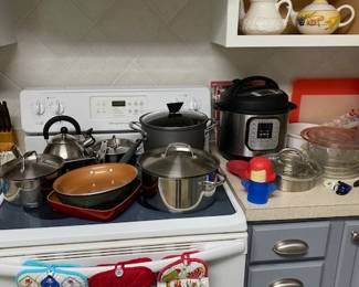 Insta Pot,, misc dishes
