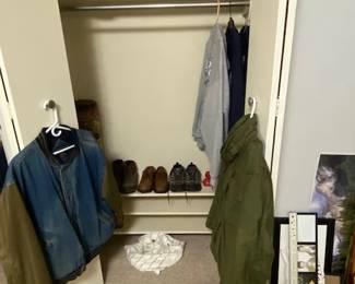 shoes, jackets
