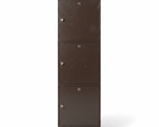 Vintage Stacor Staktube 3 Drawer File Cabinet