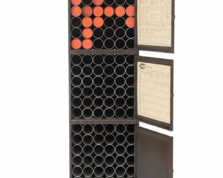 Vintage Stacor Staktube 3 Drawer File Cabinet