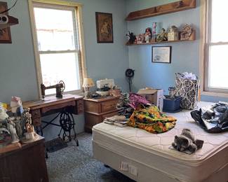 mattress, box spring, frame full size