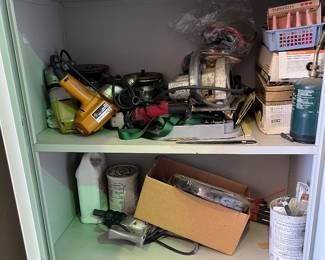 power tools, paint
