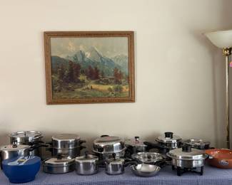 Waterless Cookware  ChefWare by Townecraft   (Skillet, Sauce Pans, Double Boilers, 6 Quart Dutch Oven, Omelet Pan, and Electric Skillet)