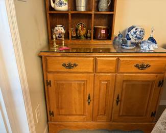 Hard Rock Maple Buffet Cabinet