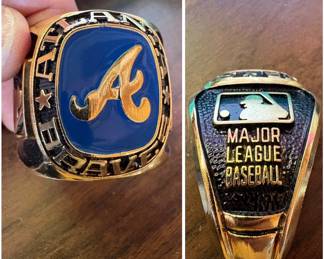 Braves (Huge) Ring Collectors Item