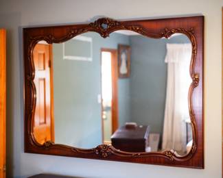 Large Wooden Mirror. $250. 
