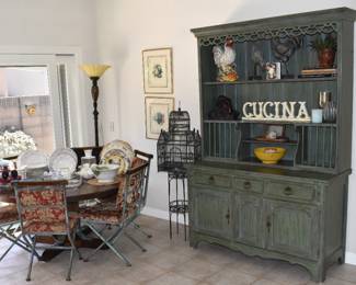 Kitchen, Dining Overview, Access to Backyard and Garage