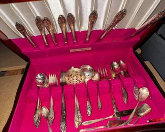 2 sets of silver 