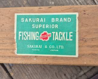 SEE FISHING POLE IN CUSTOM BOX