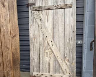 ANTIQUE DOORS--MULTIPLE AVAILABLE ALSO HAVE BEAMS FROM OLD BARNS