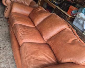 LEATHER CHAIR AND COUCH NAILHEAD