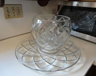 Huge Punch Bowl (found the cups later)