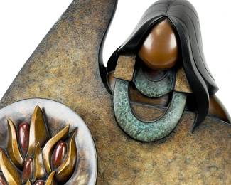 Kim Obrzut 'Harvest Dream' Monumental Bronze Sculpture Ltd Ed 14/30