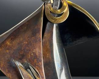Kim Obrzut Signed Bronze Sculpture 'Corn Maiden' Ltd Ed 8/30 HOpi ART !((!