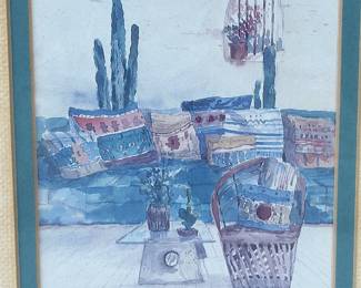 Southwest Decorative Framed Print by Mason, Desert Landscape Art